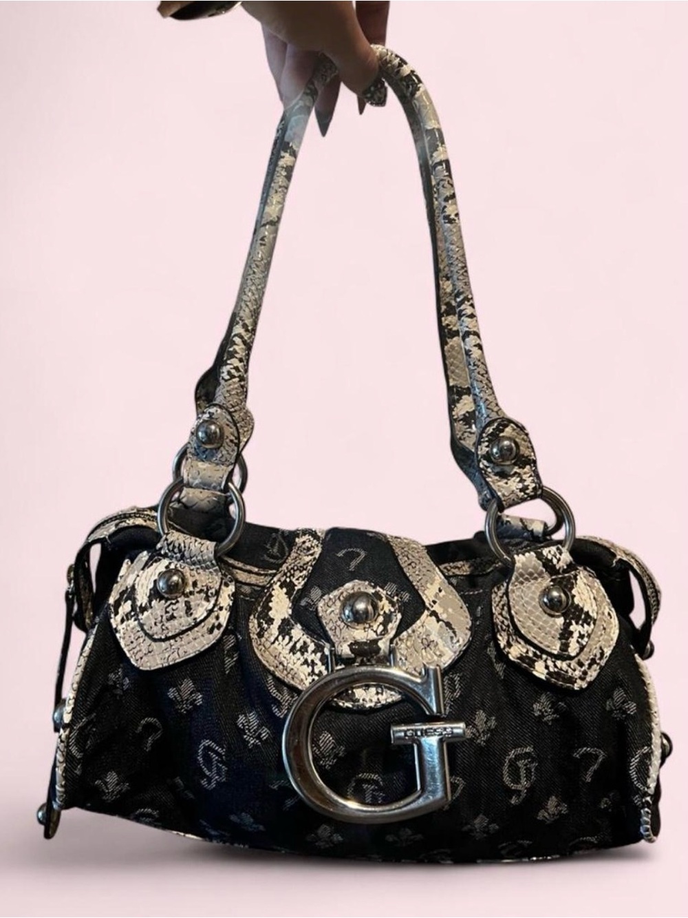 Vintage y2k Guess snake purse